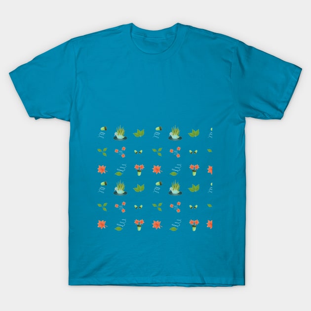 Duck Texture T-Shirt by krikogo